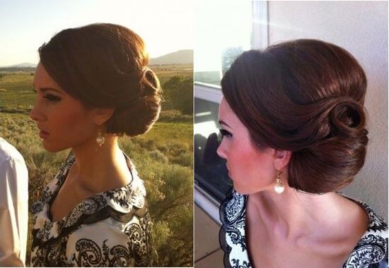 Retro Updo - Side Bun