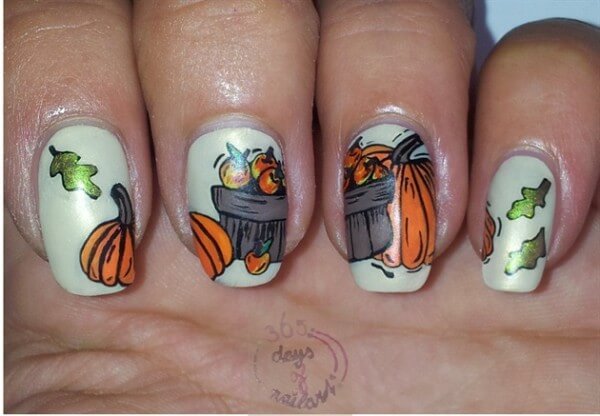 Autumn Nail Art Ideas | 365 Days of Nail Art