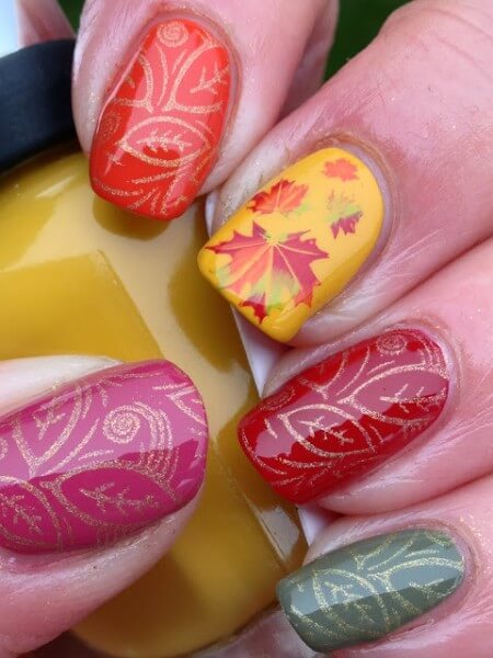 Autumn Nail Art Ideas | Canadian Nail Fanatic