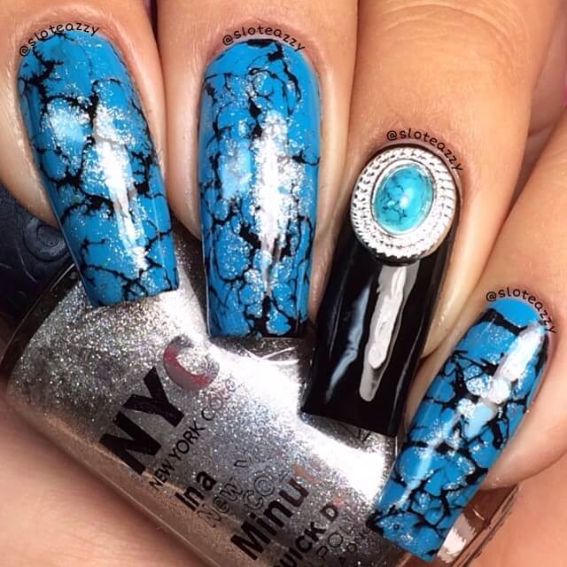 Turquoise Nail Design| Sloteazzy