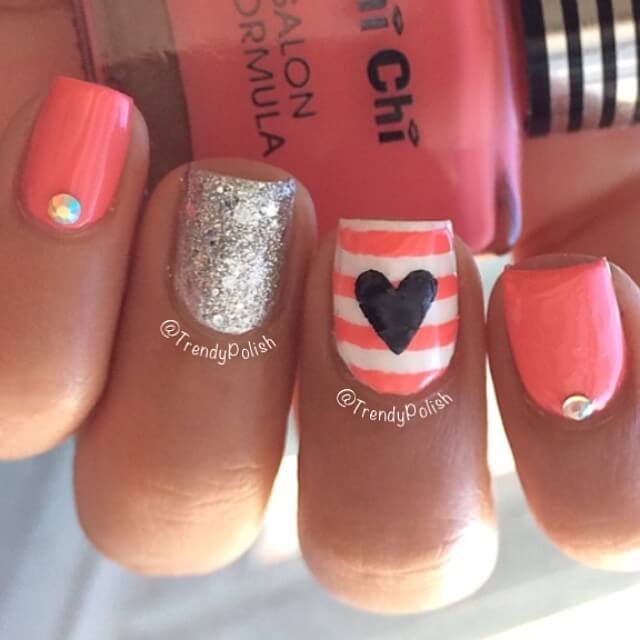 Valentine's Day Nail Art Ideas | Trendy Polish