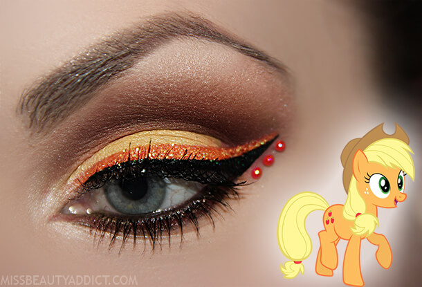 My Little Pony Inspired Makeup Looks: Applejack