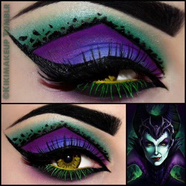 Maleficent Inspired Makeup by KikiMakeup